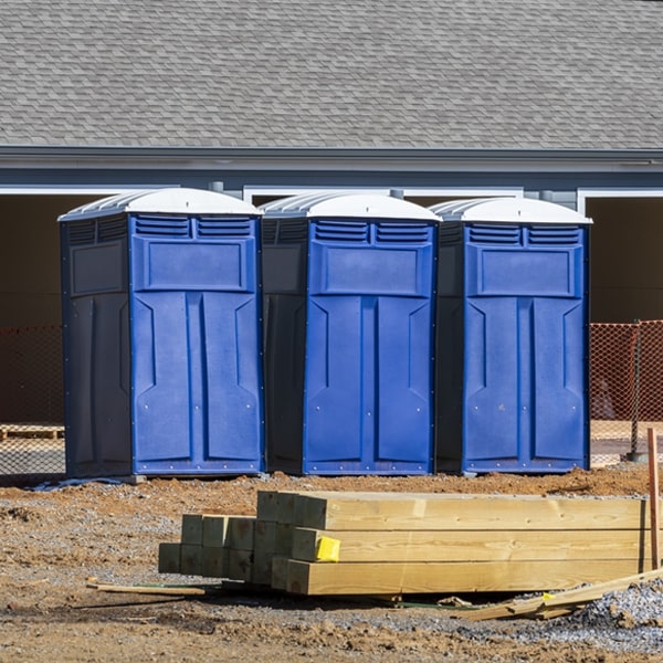 what is the maximum capacity for a single portable toilet in Louisville KY